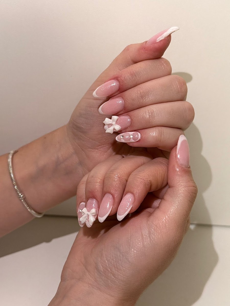 Ribbon nails - foto 3