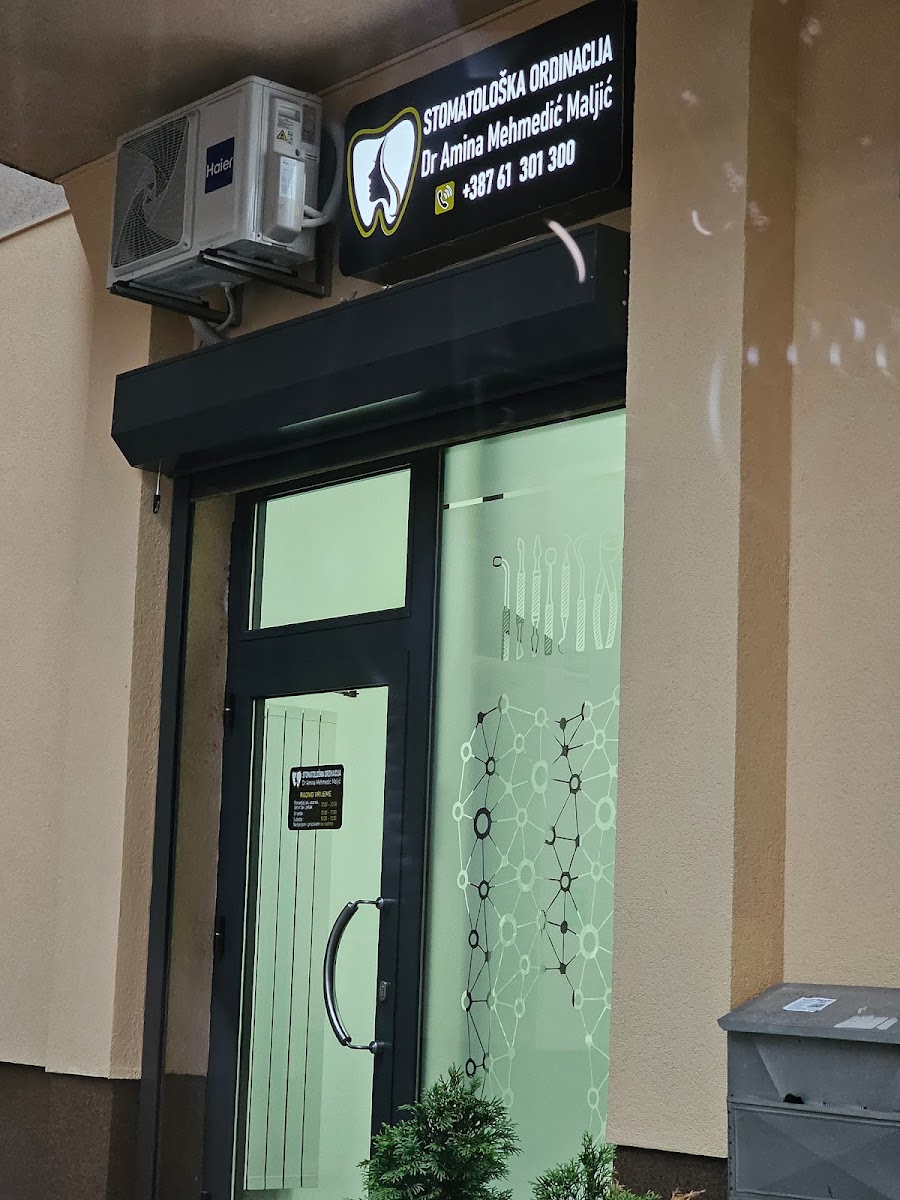 Dr Amina Mehmedić Maljić Stomatoloska ordinacija, Sarajevo