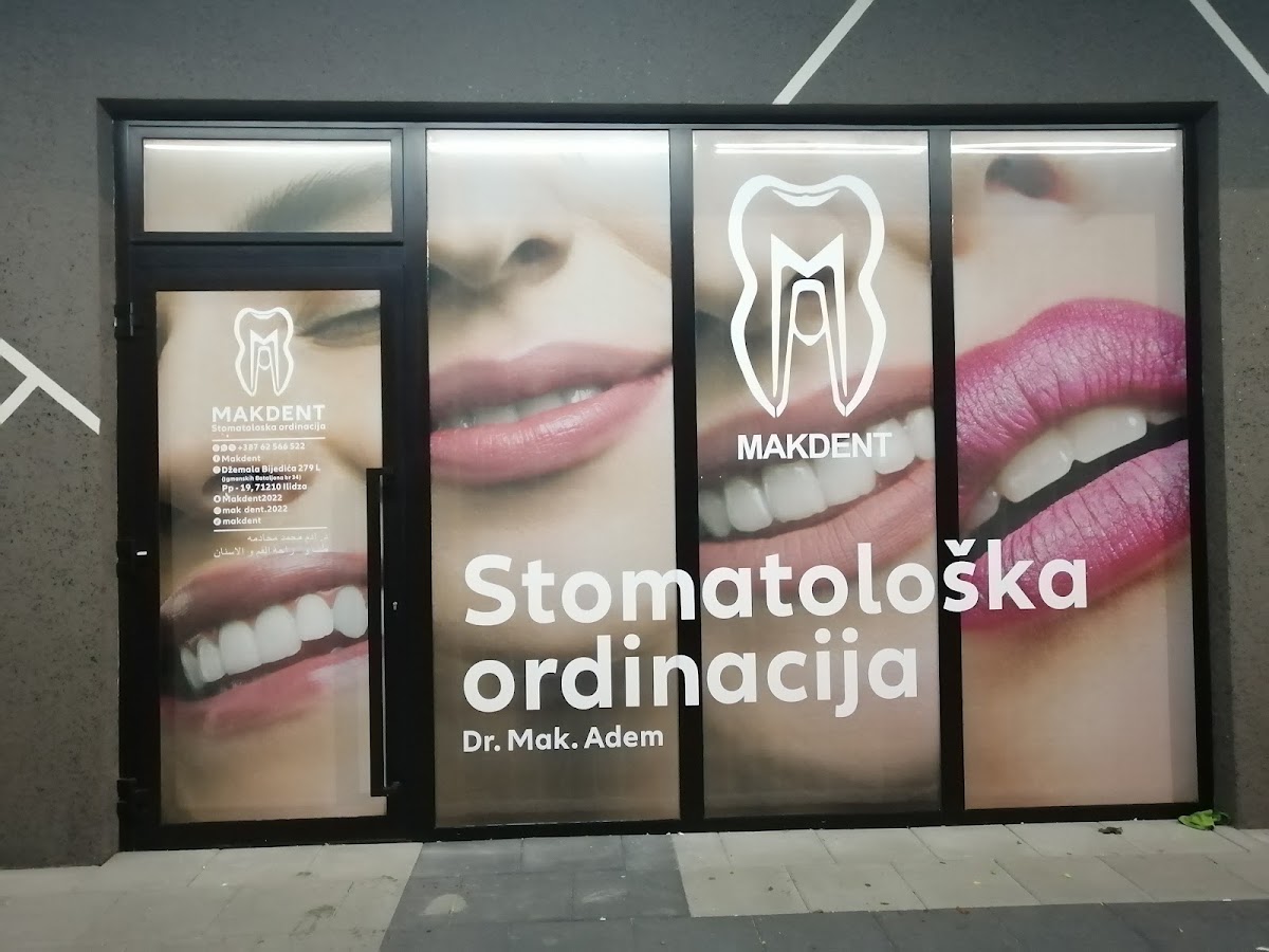 MakDent Dental clinic - Dr. Adam Mak, Sarajevo