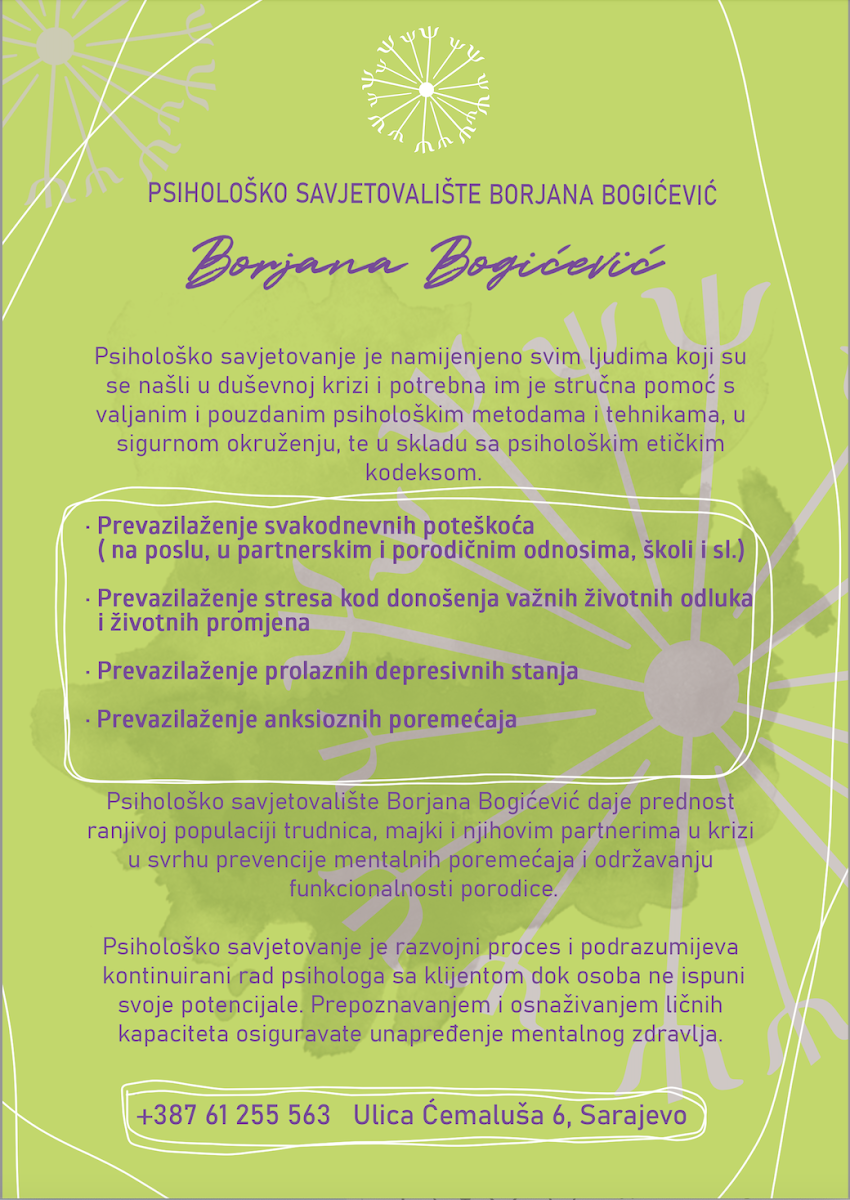 Psihološko savjetovalište Borjana Bogićević - foto 2